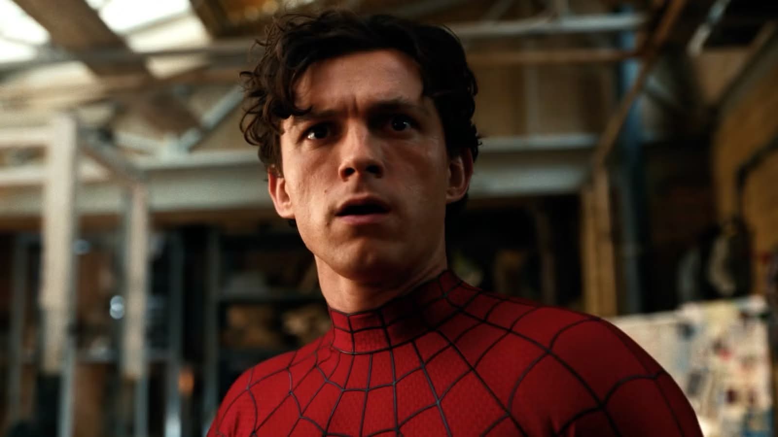 Spidey shock meme template
