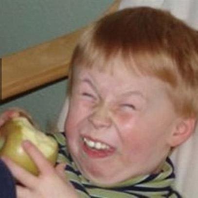 Evil laugh kid meme template