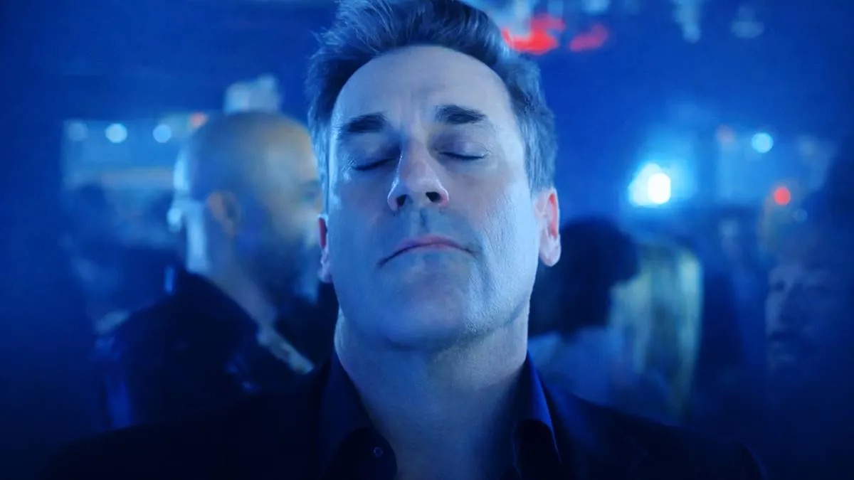 Blissed out meme template