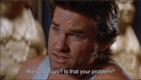 Are you crazy? meme template
