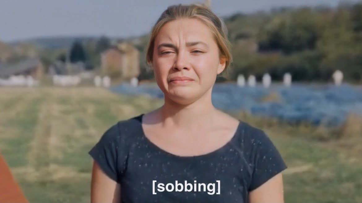 [sobbing] meme template — face swap your selfie into it with YouInMeme